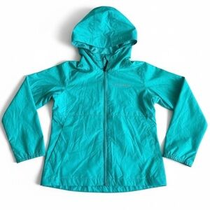 Columbia Girls’ Switchback II Waterproof Windbreaker Jacket XS 6Y